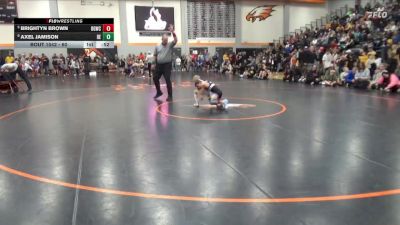 60 lbs Cons. Round 1 - Brightyn Brown, Big Game Wrestling Club vs Axel Jamison, DC Elite