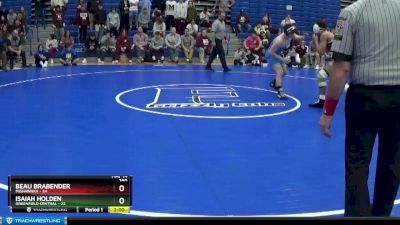 160 lbs Semis & 1st Wrestleback (8 Team) - John Ubelhor, Greenfield Central vs Courtney Rider, Mishawaka