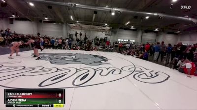 126 lbs Cons. Round 2 - Zach Zulkosky, Lewis-Palmer vs Aiden Mena, Arvada West