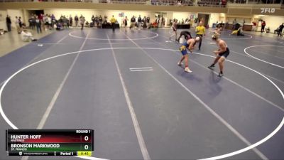 189A Round 1 - Bronson Markwood, St. Francis vs Hunter Hoff, Hastings