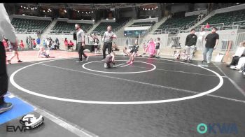 55 lbs Rr Rnd 2 - Rikki Olsen, Mojo Grappling Academy vs Maisyn Malone, Team Tulsa NDT