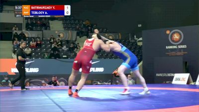 125 kg Bronze - Yusup Batirmurzaev, KAZ vs Atsamaz Tebloev, RUS