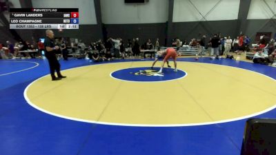 138 lbs Quarters - Gavin Landers, Immortal Athletics Wrestling Club vs Leo Champagne, Nor Cal Take Down