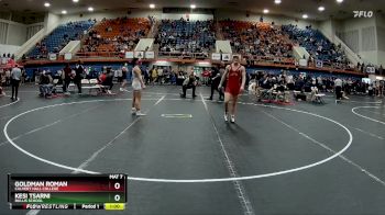 138 lbs Cons. Semi - Goldman Roman, Calvert Hall College vs Kesi Tsarni, Bullis School