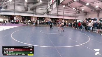120 lbs Quarterfinal - Marc Olivas, El Paso Wildcats Wrestling Club vs Elias Cutts, Fitness Fight Factory Wrestling Club