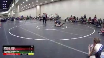 126 lbs Round 7 (10 Team) - Charlie Hamilton, Iowa T-Wrecks vs Brielle Bibla, Florida All-Stars