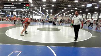 160 lbs Rr Rnd 1 - Aiden Grover, Mayo Quanchi Silver vs Brayden Parrish, TNWA Gold