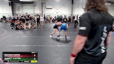 113 lbs Placement (4 Team) - Graydon Martin, WonderBread Worldwide vs Barrett Clayton, Storm A