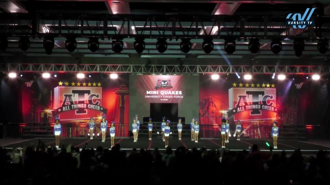 University Cheer Force - Mini Quakes [2025 L1 Mini Day 2] 2025 ATC ...