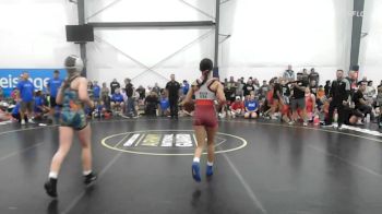 43 lbs Rr Rnd 7 - Jasmine Buck, Badger Girls Elite - W vs London Powell, MGW Monkey Business - W