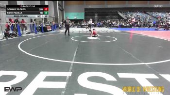 55 lbs Semifinal - Dominic Flores, Cory Clark Wrestling vs Ashe Padilla, Juggernaut Wrestling Club