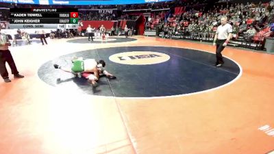 1A 215 lbs Cons. Semi - John Keigher, Coal City vs Kaden Tidwell, Vandalia