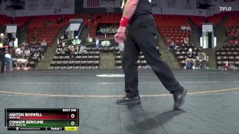 215 lbs Quarterfinal - Ashton Boswell, Wave WC vs Connor Bercume, Cliff Keen WC