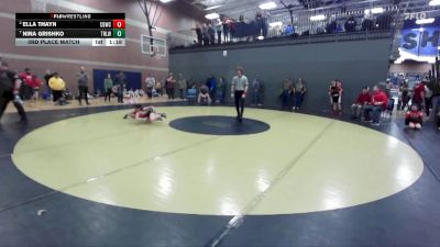 73 lbs 3rd Place Match - Ella Thayn, Challis Blackheart Wrestling Club vs Nina Grishko, Team Real Life Wrestling