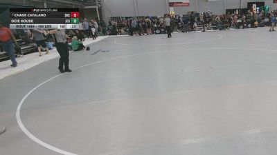 190 lbs 7th Place Match - Ocie House, Alabama Takedown Academy vs Chase Catalano, Silverback Wrestling Club
