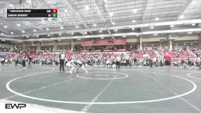 90 lbs 5th Place Match - Abraham Heim, Greater Heights Wrestling vs Simon Sperry, NW GRAPPLERS