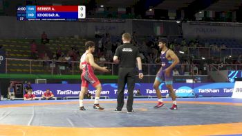 80 kg 1/4 Final - Alperen Berber, Turkey vs Mohit Khokhar, India