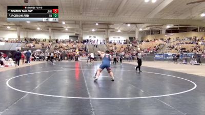 AA 285 lbs 3rd Place Match - Seaton Tallent, Jefferson Co. High School vs Jackson Ard, Brentwood High School