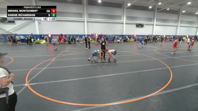 150 lbs Champ. Round 1 - Kaidge Richardson, Unattached vs Mikhail Montgomery, Unattached
