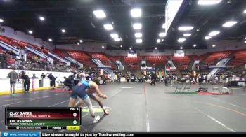 125 lbs Champ. Round 2 - Clay Gates, Collinsville Cardinal Wrestlin vs Lucas Ryan, Askren Wrestling Academy