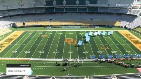 Cleburne H.S., TX at 2019 BOA Waco Regional Championship, pres. by Yamaha