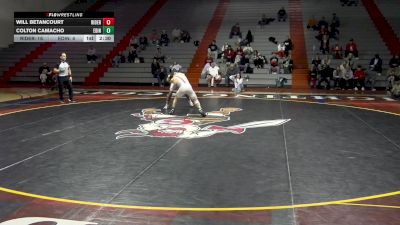 133 lbs Rr Rnd 1 - Will Betancourt, Rider vs Colton Camacho, Edinboro