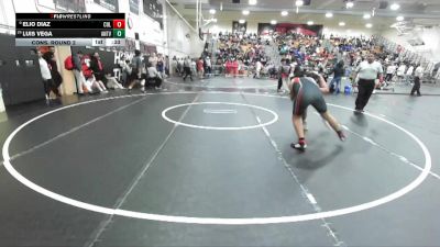 215 lbs Cons. Round 2 - Luis Vega, Antelope Valley vs Elio Diaz, Colton