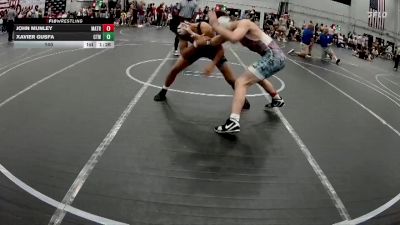140 lbs Round 1 (6 Team) - Xavier Gusfa, CTWHALE vs John Munley, Mat Assassins Red