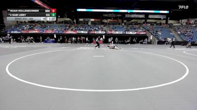 184 lbs Cons. Round 2 - 6 Sam Libby, Keiser vs Noah Hollendonner, Marian