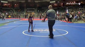 85 lbs Consolation - Adrian Torres, Tulsa Blue T Panthers vs Elijah Thompson, Catoosa Youth Wrestling