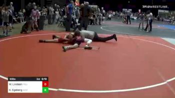 90 lbs Quarterfinal - Blake Ramaeker, Huntley Project vs Hayden Schmit, David City Wrestling Club