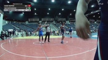 157 lbs Cons. Round 4 - Kase Hopper, Southeastern vs Ian Hutchinson, Defiance College