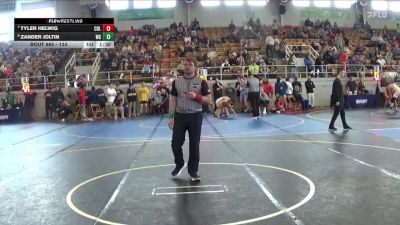134 lbs Cons. Round 5 - Tyler Helwig, Columbia vs Zander Joltin, West Geauga