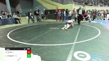 88 lbs Semifinal - Easton Smith, Lincoln Christian vs Lane Padgett, Team Tulsa Wrestling Club