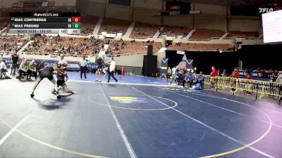 120-D3 Cons. Round 1 - Isac Contreras, Safford High School vs Max Freund, Show Low High School