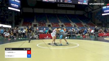 200 lbs Cons Semis - Tatum Heikkila, Washington vs Olivia Brown, Oklahoma