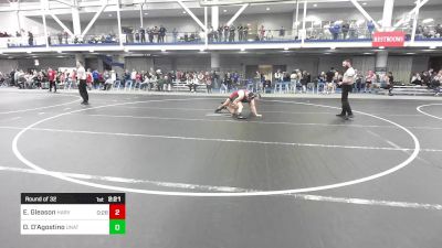 157 lbs Round Of 32 - Evan Gleason, Harvard vs Dom D'Agostino, UNATT - Drexel