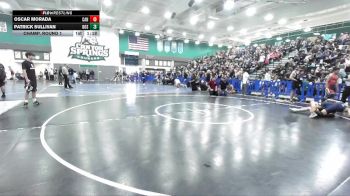 138 lbs Champ. Round 1 - Oscar Morada, La Canada vs Patrick Sullivan, Dos Pueblos