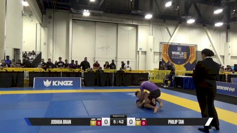 Philip Tan vs Joshua Bran 2025 World IBJJF Jiu-Jitsu No-Gi Championship
