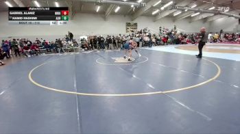 113 lbs Champ. Round 1 - Hamid Hashimi, Alameda International vs Gabriel Alaniz, Northridge