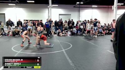 80 lbs Placement (4 Team) - Steven Becker Jr, Dragon United vs Everett Eberle, NC National Team