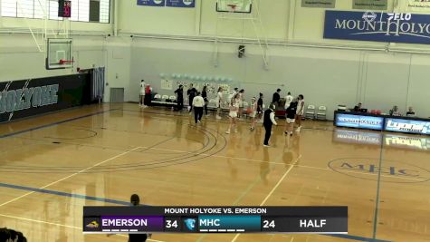 Replay: Emerson vs Mount Holyoke | Feb 8 @ 1 PM