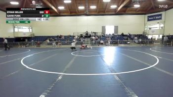 184 lbs Semifinal - Ethan Miller, Southern Oregon vs Gavin Funk, San Francisco State University