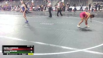 110 lbs Quarterfinal - Olivia Bezdicek, Team Idaho vs Nayeli Cardenas, Team Colorado