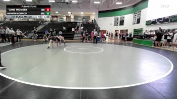 175 lbs 1st Place Match - Adrian Monaco, Wichita Wrestling Club vs Zane Thomsen, Hastings Wrestling Club
