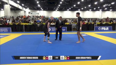 Adam Jordan Powell vs Andrew Thomas Rogers 2025 World IBJJF Jiu-Jitsu No-Gi Championship