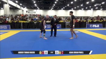Adam Jordan Powell vs Andrew Thomas Rogers 2025 World IBJJF Jiu-Jitsu No-Gi Championship