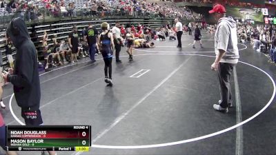 75 lbs Round 4 (6 Team) - Mason Baylor, Indiana Gold vs Noah Douglass, Kansas Copperheads