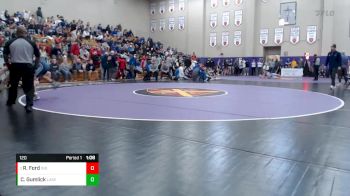 120 lbs Quarterfinal - Russell Ford, Independence vs Cole Gumlick, Lakeway Christian Aca