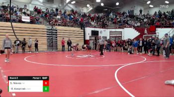 100-108 lbs Round 2 - Reese Kasprzak, Lake Central vs Sheyli Nieves, Taylor